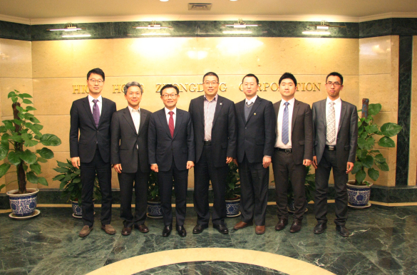 韩国东亚制药社长一行访问线上博彩平台排名中鼎及开元医药公司